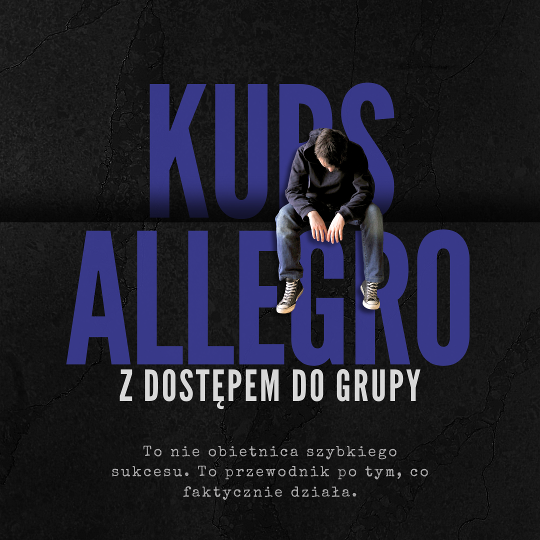 KURS ALLEGRO Z DOSTĘPEM DO GRUPY!